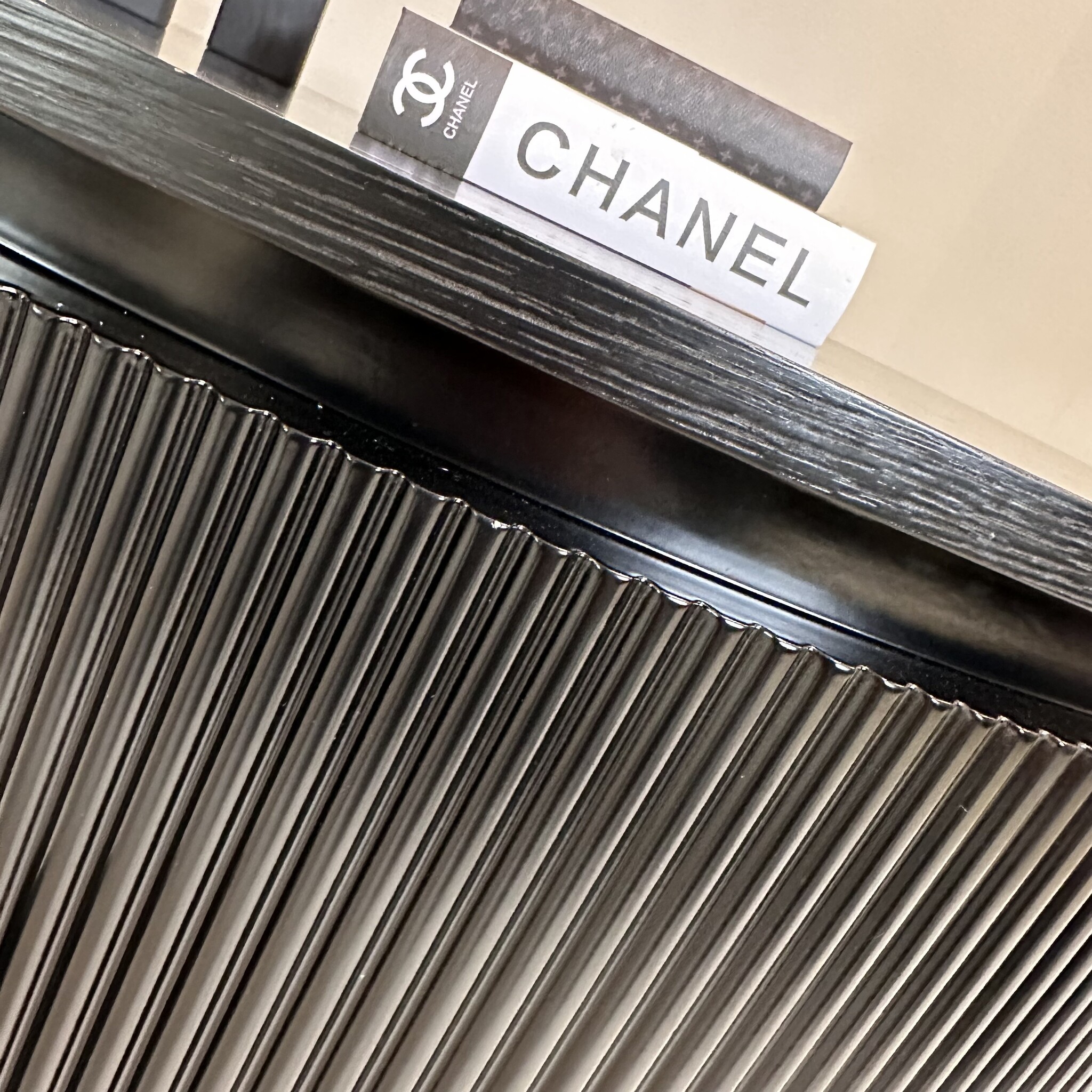 Salontafel Woodville Zwart Eiken Fineer | Ø100 cm