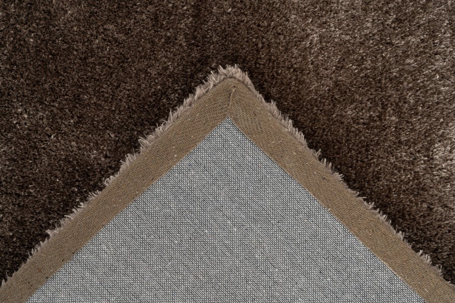 Glamour Vloerkleed Hoogpolig Taupe