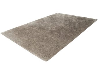 Glamour Vloerkleed Hoogpolig Zilver