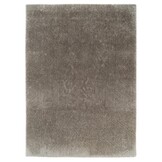 Glamour Vloerkleed Hoogpolig Zilver