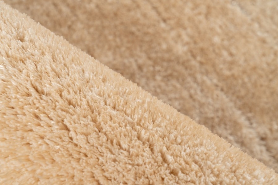 Glamour Vloerkleed Hoogpolig Beige