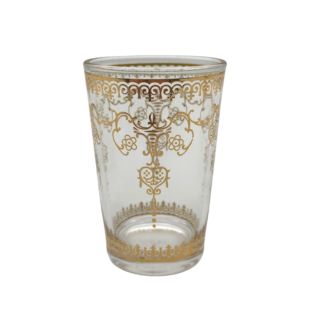 Theeglazen Kénitra Goud - set van 6