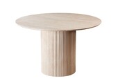Eettafel Ronda | Light Oak fineer - Rond