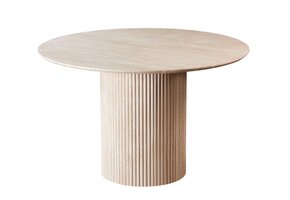 Eettafel Ronda | Light Oak fineer - Rond