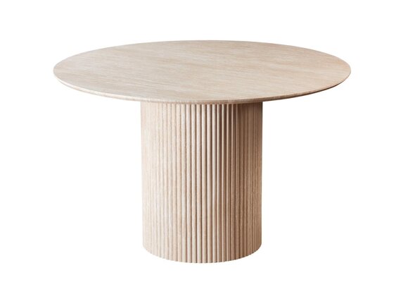 Eettafel Ronda | Light Oak fineer - Rond