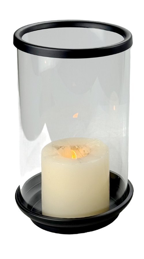 Luxe Windlicht Clarence - Small - D13,5 cm x H22 cm