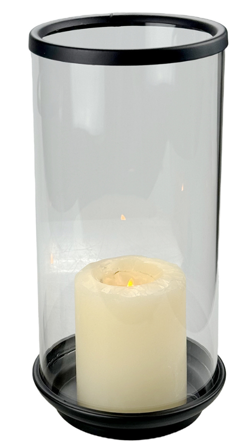 Luxe Windlicht Clarence - Large - D13,5 cm x H25,5 cm
