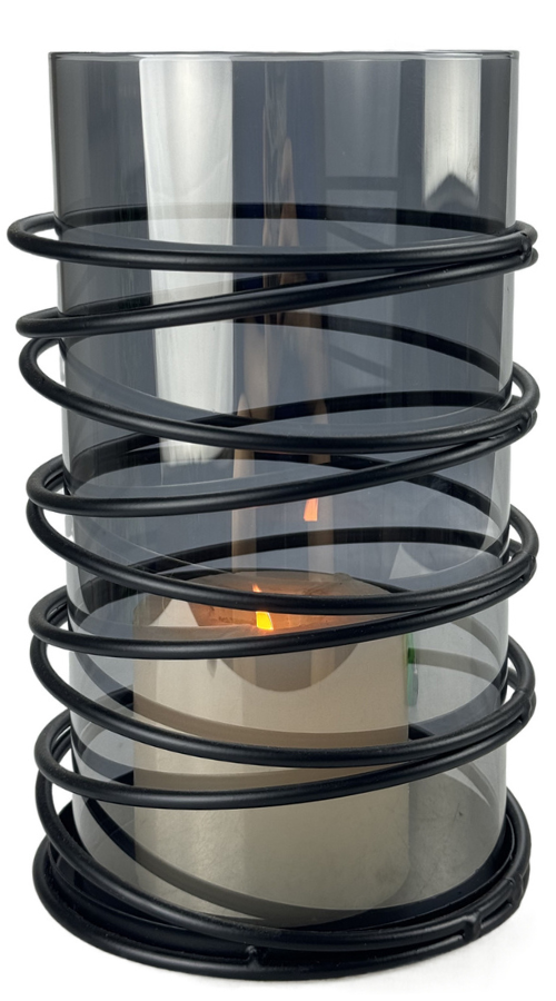 Luxe Windlicht Martini - Large - D13,5 cm x H22,5 cm