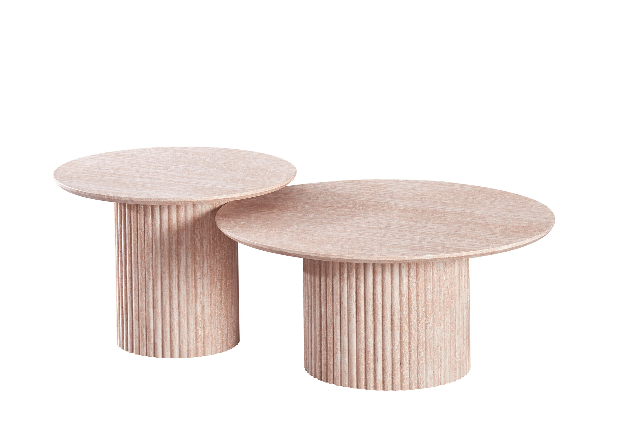 Salontafel Ronda | Light Oak Fineer - set van 2