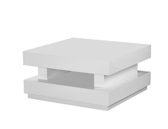 Salontafel Hamburger Hoogglans wit MDF - Vierkant