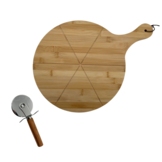 Pizza snijplank met pizzames ⌀30 cm