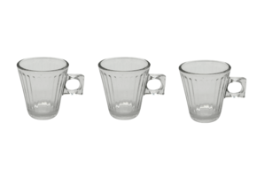 Espressokopjes set van 3 | Lines 8 cl