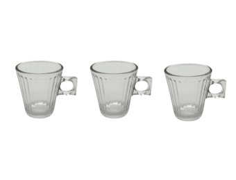 Espressokopjes set van 3 | Lines 8 cl