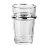 Theeglazen Casablanca - set van 12 | Zilver