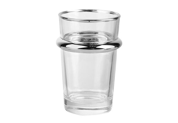 Theeglazen Casablanca - set van 12 | Zilver