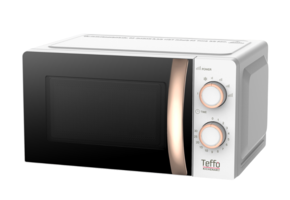 Teffo Magnetron | Vrijstaand - 20 liter - wit / rosé goud