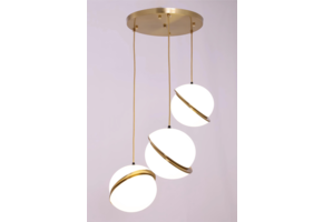 Hanglamp Moon 3 lichts