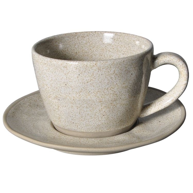 Bricard - Albi - Koffieset | Zandkleur 12-delig