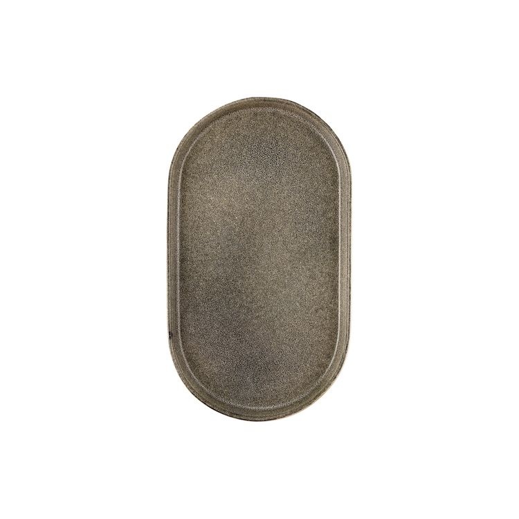 Bricard Pau serviesset 25-delig Bruin / Mat wit