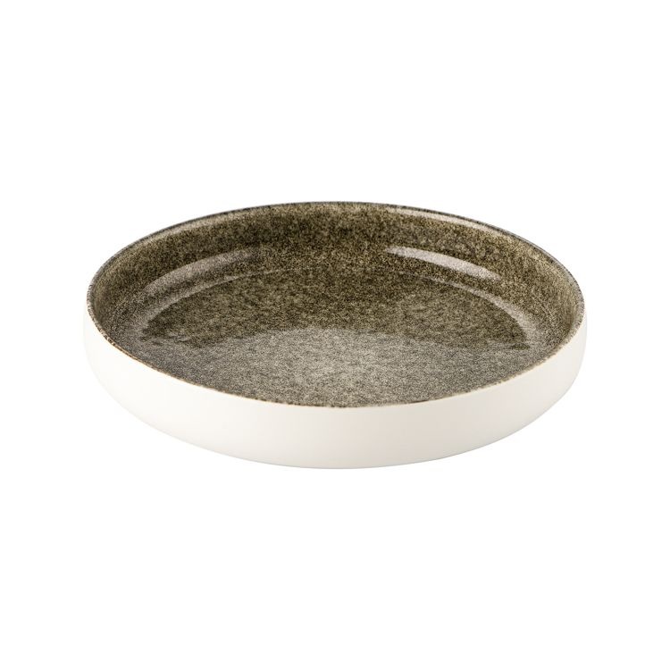 Bricard Pau serviesset 25-delig Bruin / Mat wit