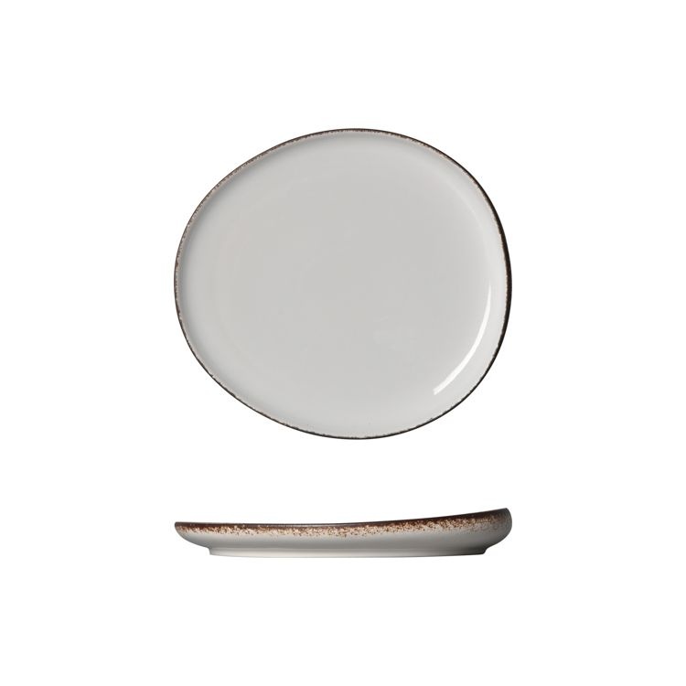 Bricard Royan serviesset 25-delig Wit / Bruin