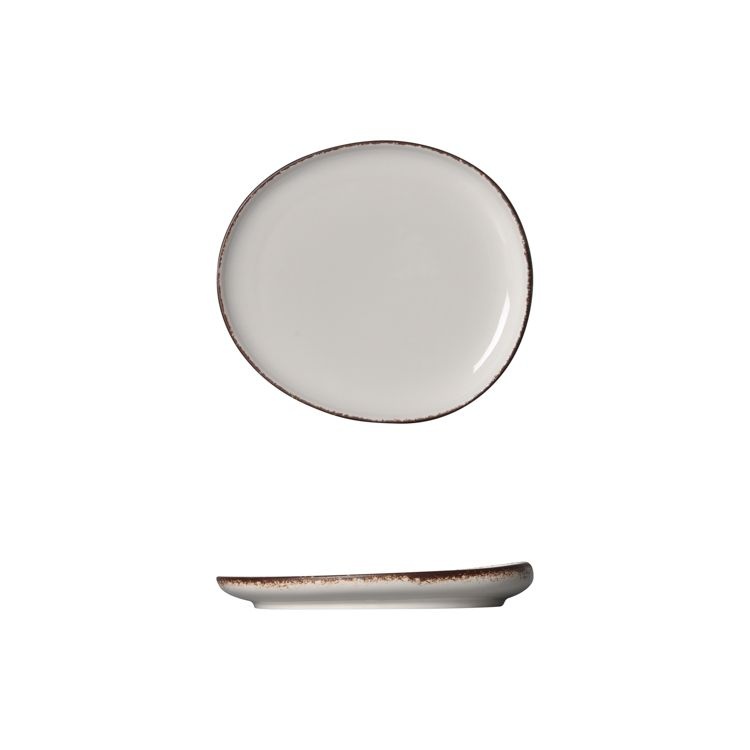 Bricard Royan serviesset 25-delig Wit / Bruin