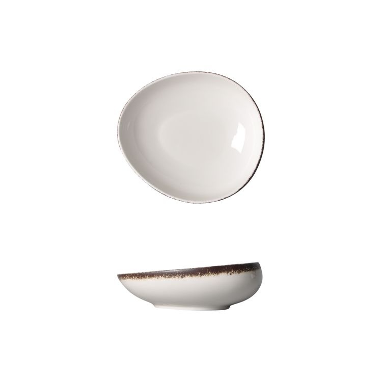 Bricard Royan serviesset 25-delig Wit / Bruin