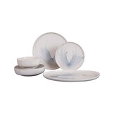 Bricard Vertou serviesset 25-delig Wit Blauw