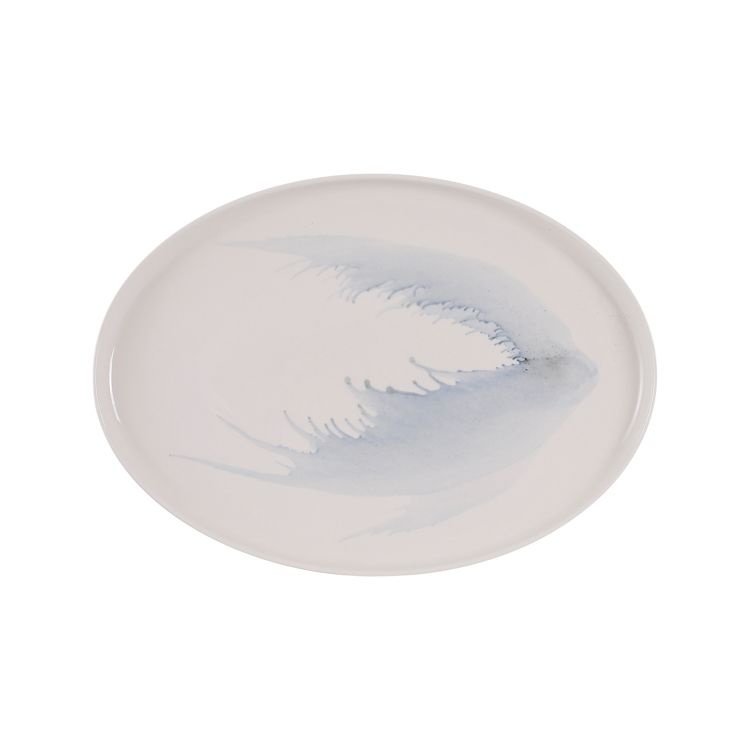 Bricard Vertou serviesset 25-delig Wit Blauw