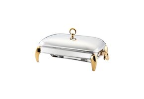 Calef Rechaud 3 Liter - Zilver Goud