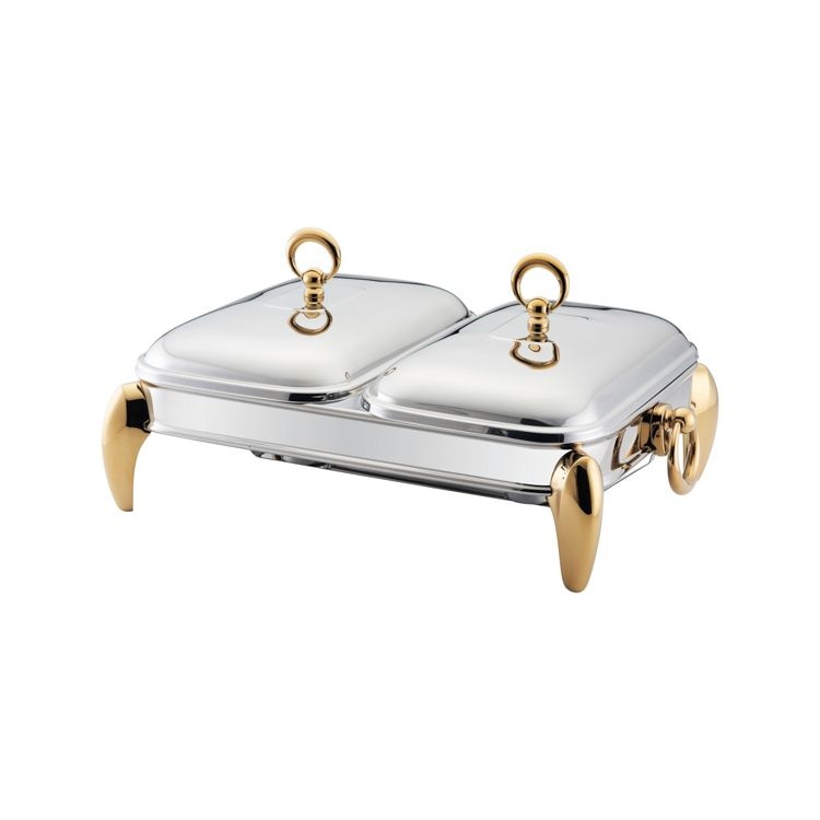 Calef Rechaud 2x 1,5 Liter Zilver Goud | 500