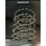 Hanglamp Bubbles Ø 80 cm Smoke glas