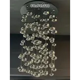 Hanglamp Bubbles - Smoke glas - Ø 60 cm