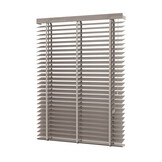 Bamboe jaloezie - Taupe met Nerf