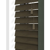 Bamboe jaloezie - Wenge met nerf