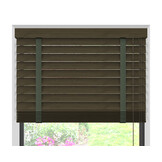 Bamboe jaloezie - Wenge met nerf