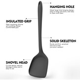 Keukengerei set met houder - 15 delig Grijs