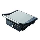 Panini Grill / Contactgrill  - Zwart/RVS | Royalty line