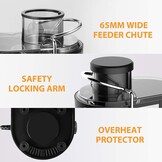 Sapcentrifuge voor Groenten en Fruit | 600 W | 0,6 liter sapbeker | 1 liter pulp reservoir | Royalty line