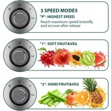 Sapcentrifuge voor Groenten en Fruit | 600 W | 0,6 liter sapbeker | 1 liter pulp reservoir | Royalty line