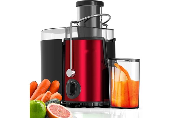 Sapcentrifuge voor Groenten en Fruit - Rood