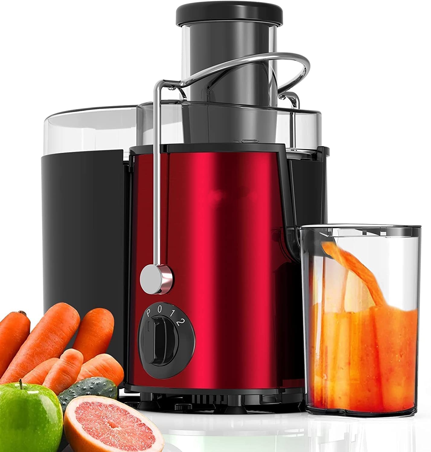 Sapcentrifuge voor Groenten en Fruit | 700 W | 450 ml sapbeker | 1,5 liter pulp reservoir | Royalty line