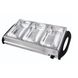 Buffetwarmer - Serveerder en Warmhoudplaat | Inclusief deksel
