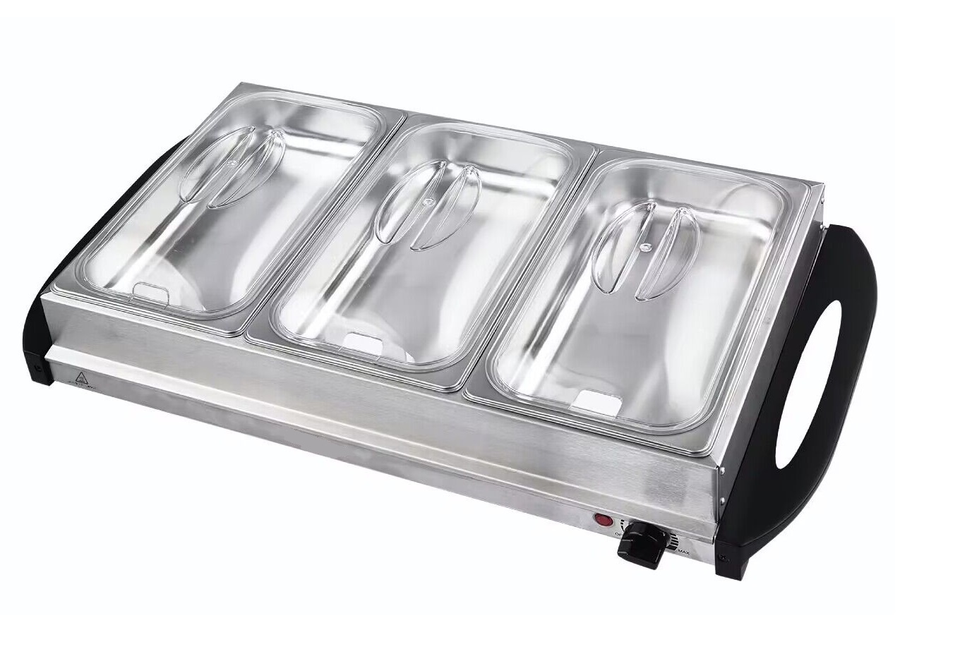 Buffetwarmer - Serveerder en Warmhoudplaat | Inclusief deksel