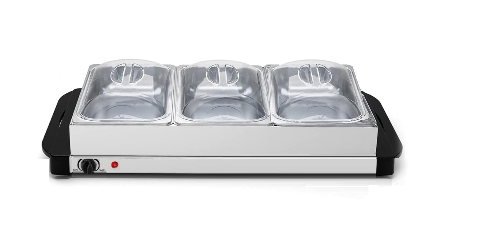 Buffetwarmer - Serveerder en Warmhoudplaat | Inclusief deksel