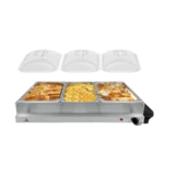 Buffetwarmer - Serveerder en Warmhoudplaat | Inclusief deksel