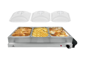 Buffetwarmer - Serveerder en Warmhoudplaat