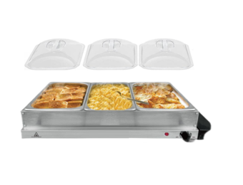 Buffetwarmer - Serveerder en Warmhoudplaat