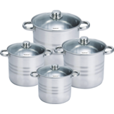 Bern Diepe Pannenset 8 delig | RVS | Royalty line