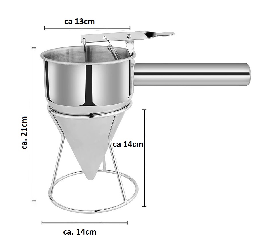 Pancake Beslag Dispenser - Keukentrechter